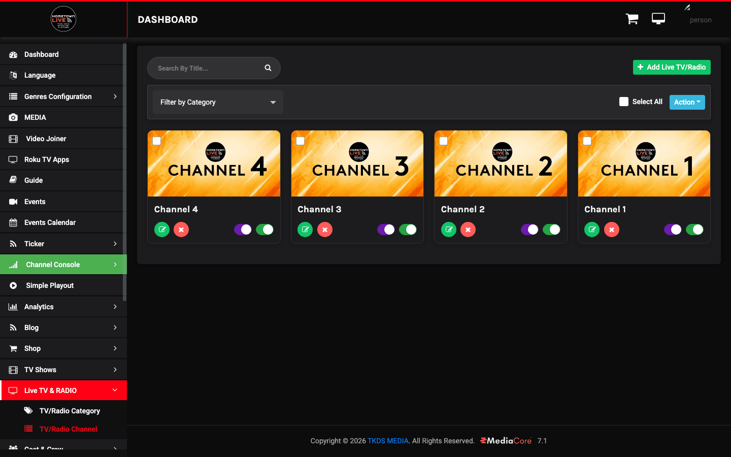 Channel management